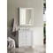 James Martin Vanities Bristol 30in Single Vanity, Bright White w/ 3 CM Carrara Marble Top 157-V30-BW-3CAR - alternate 4